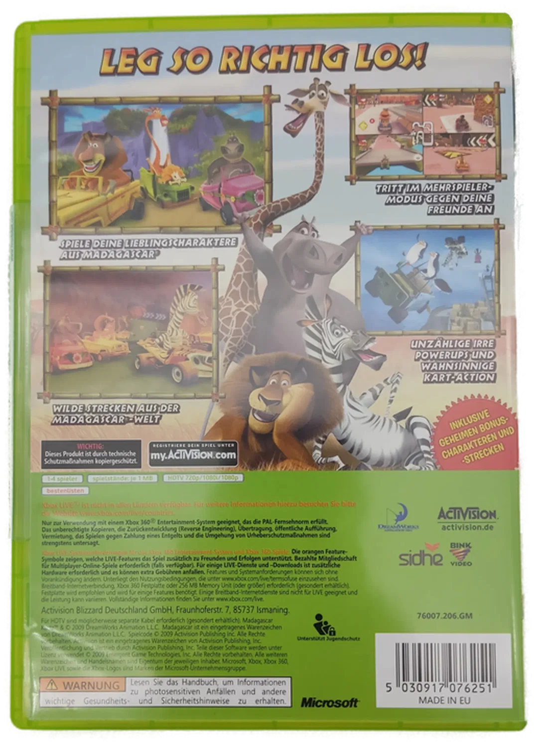 XBOX 360 - Madagascar Kartz – Bild 2