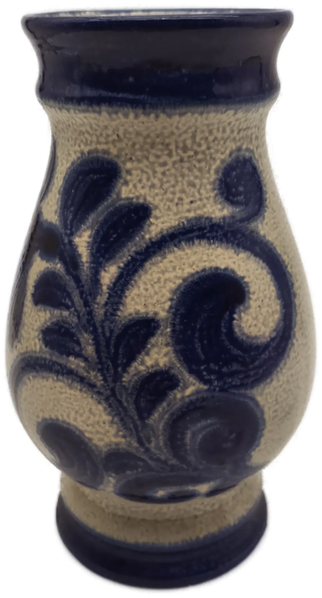 Knödgen Edel - Keramik, Vintage Vase, handbemalt, Modell 1550/20 Westerwald, 1970er/1980er – Bild 2
