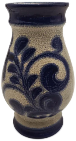 Knödgen Edel - Keramik, Vintage Vase, handbemalt, Modell 1550/20 Westerwald, 1970er/1980er – Vorschau 2