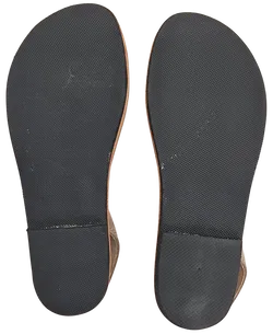 Glaritis Damen Leder Sandalen, grau/braun - Gr. 38,5 - Bild 5