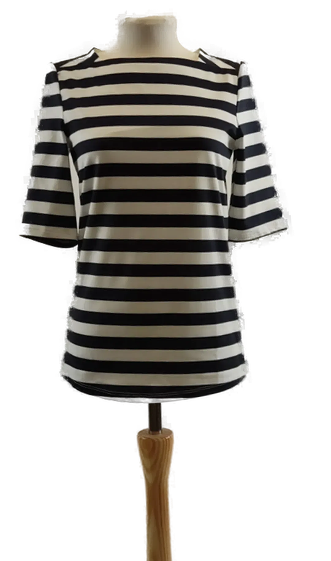 Christian Berg gestreiftes Damen T-Shirt, hochwertiges Polyester, Größe 34, Frühling - Bild 1