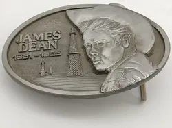 JAMES DEAN Gürtelschnalle. Limited Edition 1991. Silber - Bild 2