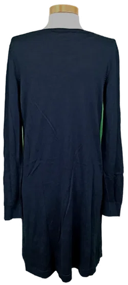  United Colors of Benetton Damenmidikleid dunkelblau Gr. XS/ECH  - Bild 2