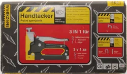 WORKZONE Handtacker 3-in-1 Set – inkl. Heftklammern & Nägel – im Koffer - Bild 3