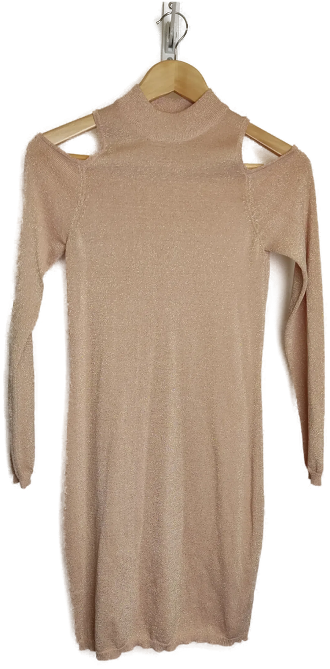 Atmosphere Damen Mini Kleid gold Gr. 38 - Bild 4