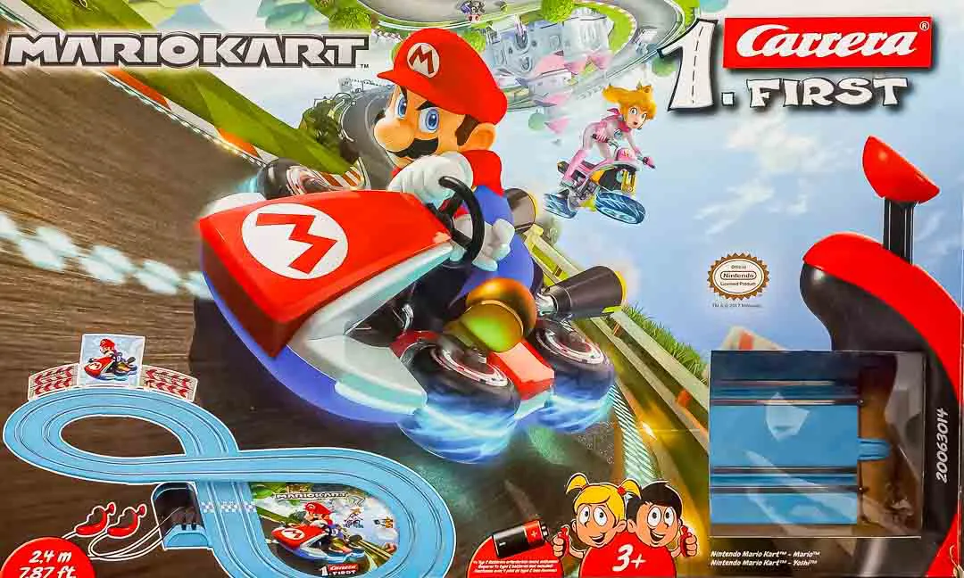 Carrera FIRST Nintendo Mario Kart Rennbahn 2,4 m 20063014 – Bild 2