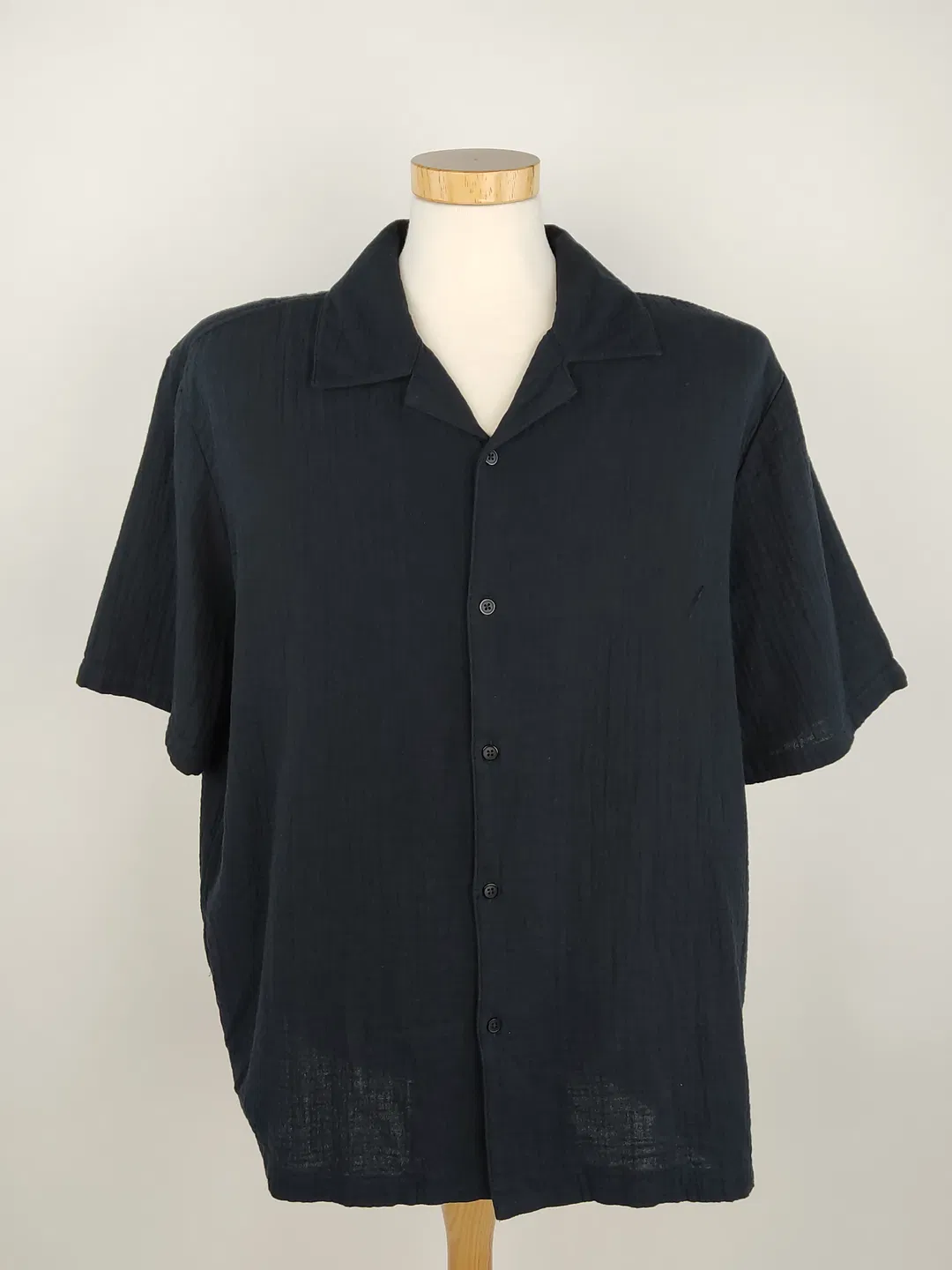 Givn Herren Kurzarmhemd schwarz - XL / 54 - Bild 1