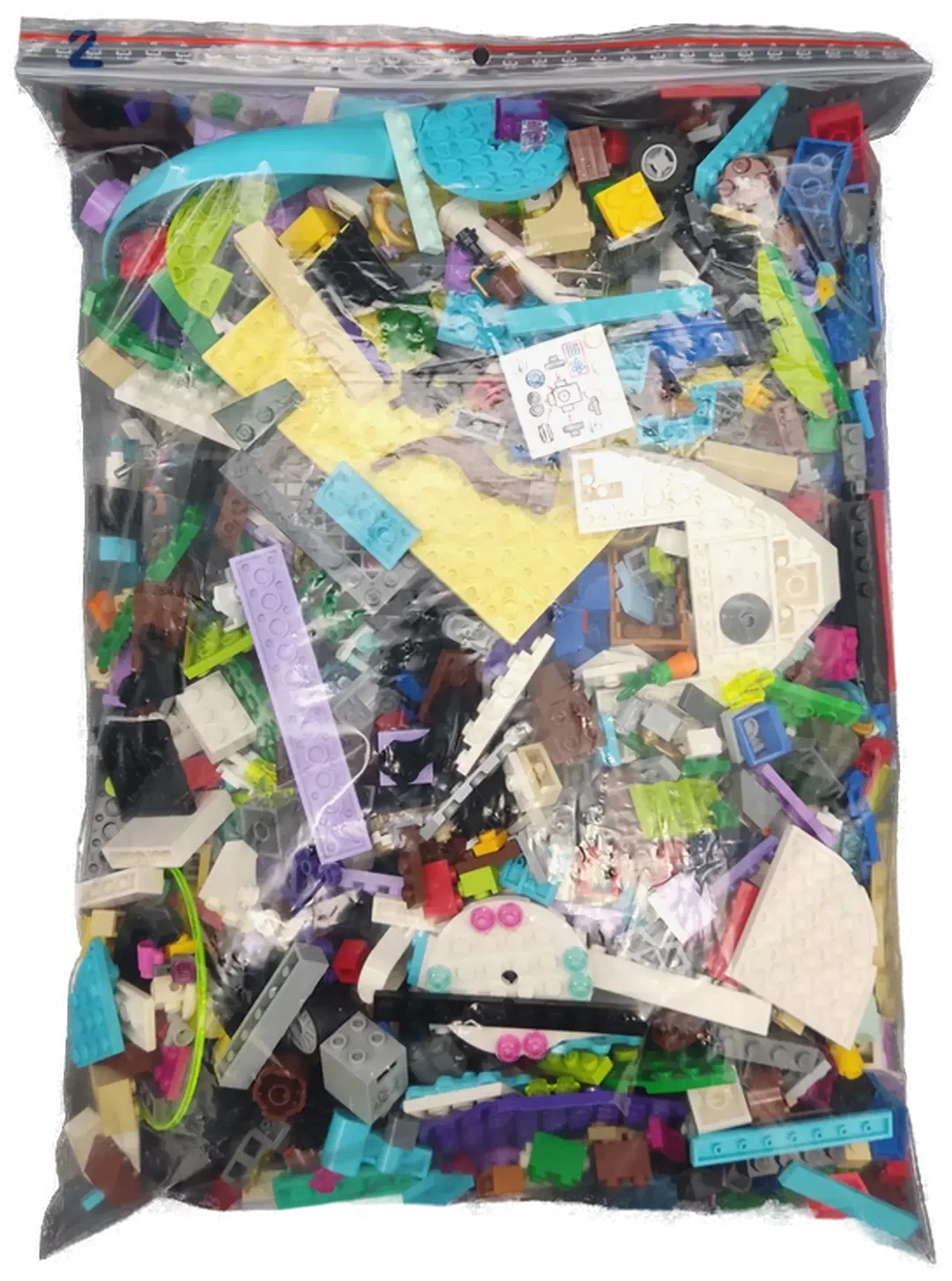 1,5 Kilo LEGO Steine gemischt Nr. 2 - Bild 1