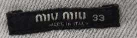 Miu Miu - Herren Jeans Gr. 33 – Bild 4