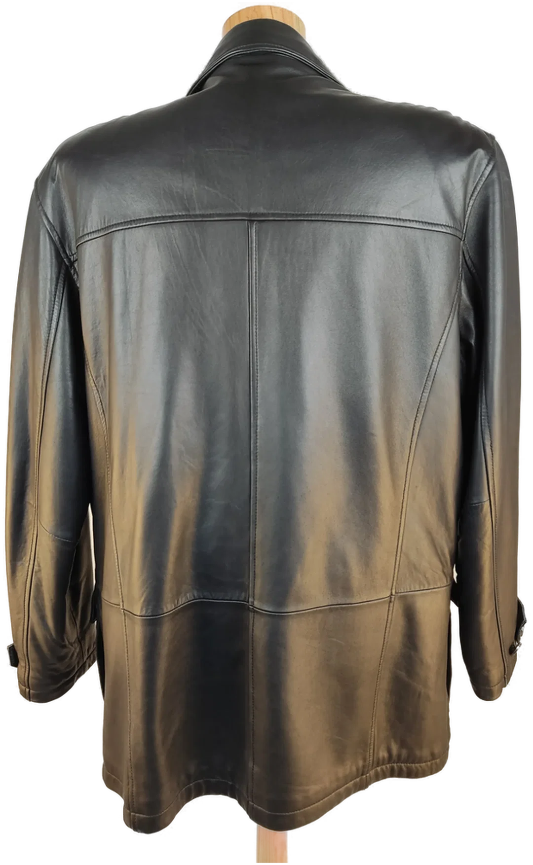 Healey Herren Lederjacke / schwarz - XL/52 – Bild 2