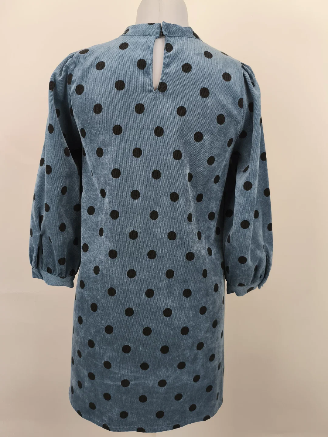 ZARA, Kleid Samt, Gr. S – Bild 5