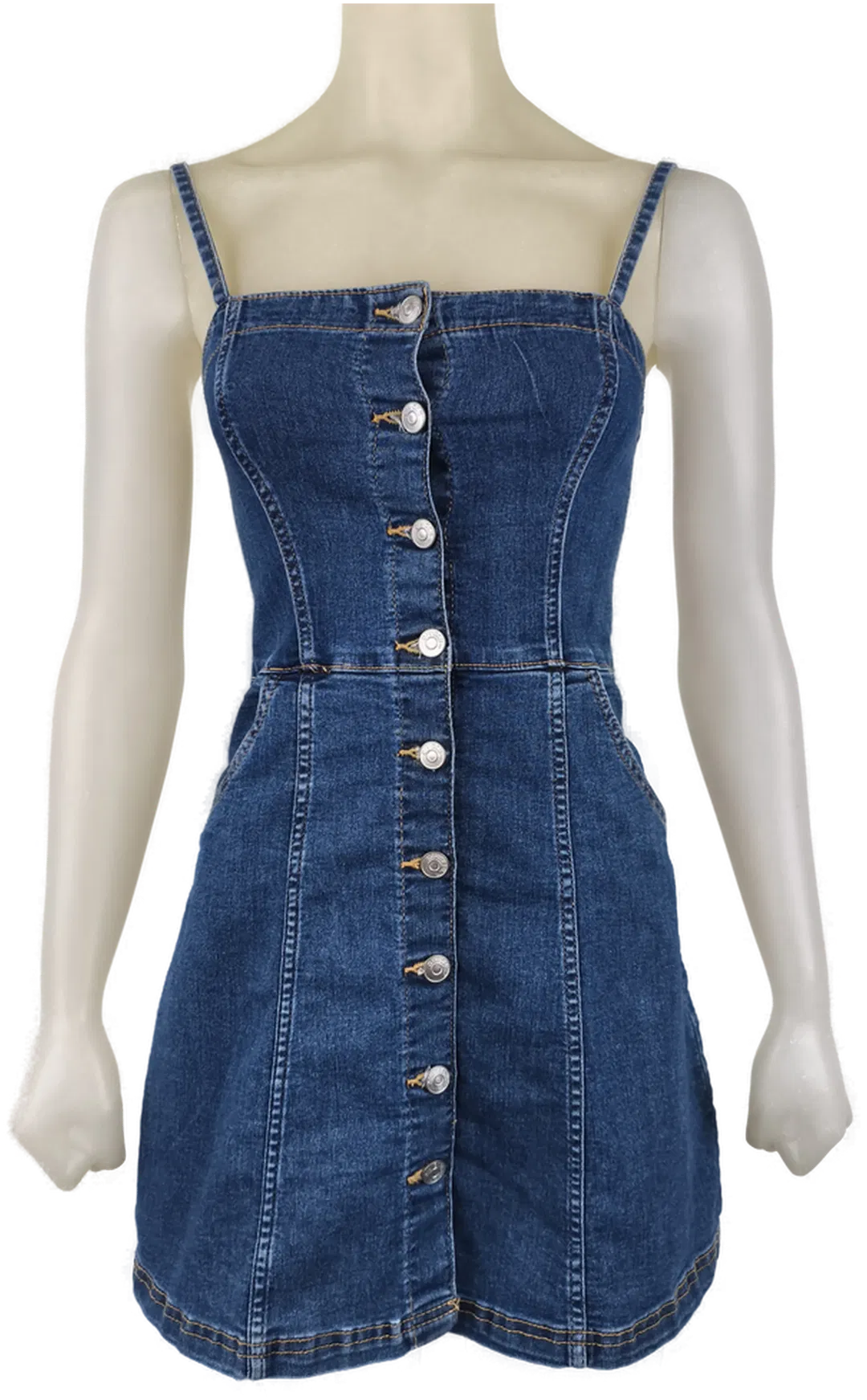 H&M, Jeanskleid, Teenager, Gr. 34 - Bild 4