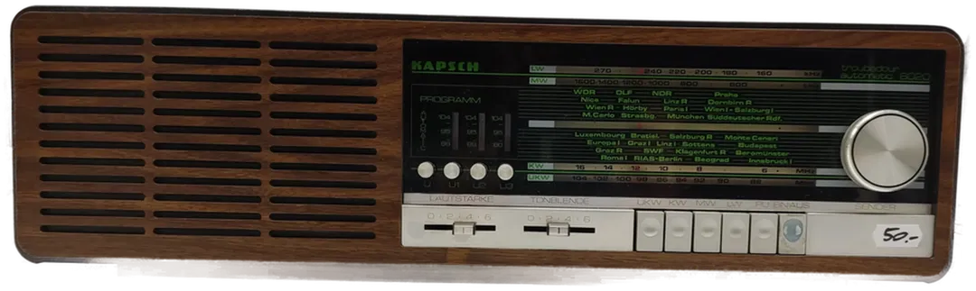 KAPSCH Rundfunkempfänger Troubadour Automatic 6020 - Bild 1