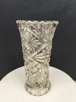 Vase Kristallglas, 16cm - Bild 1