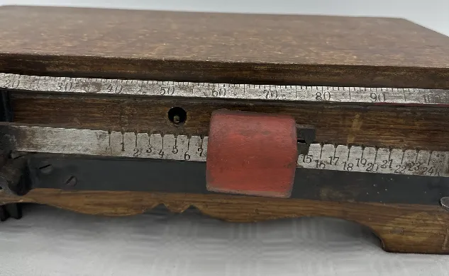 Antike mechanische Balkanwaage – Bild 3