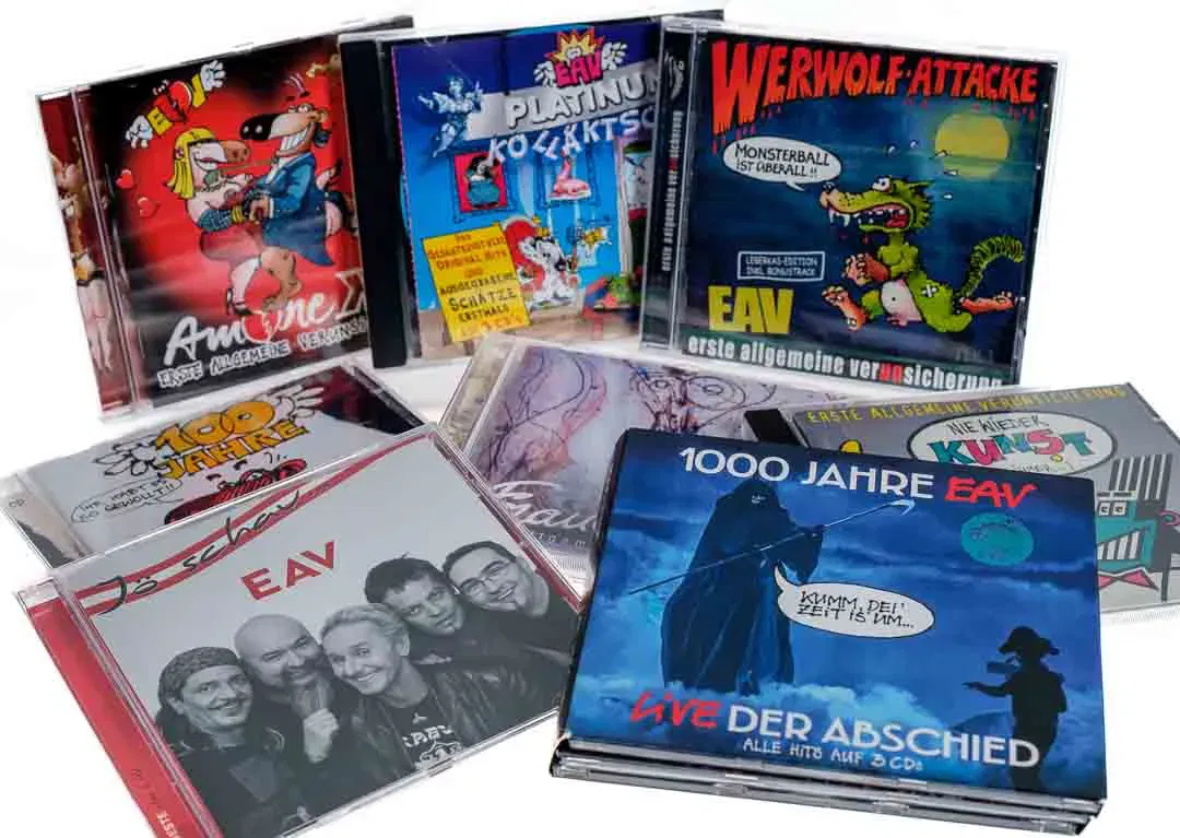 EAV CD Konvolut – Erste Allgemeine Verunsicherung, 8 Alben mit Kultcovern auf 11 CDs - Bild 2