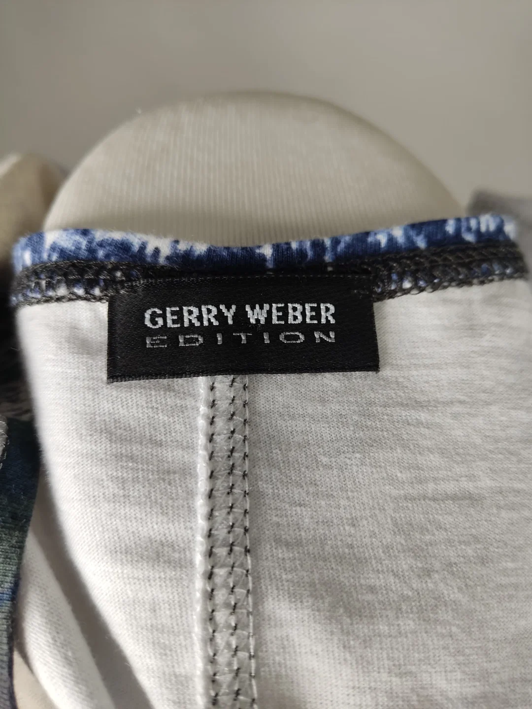 Gerry Weber Damen T-Shirt blau-grau - L / 40 – Bild 4