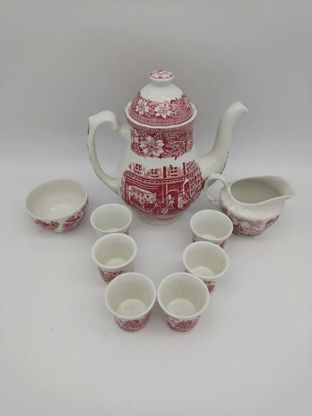 9-teiliges Kaffeeservice im Englischen Stil - Bild 4