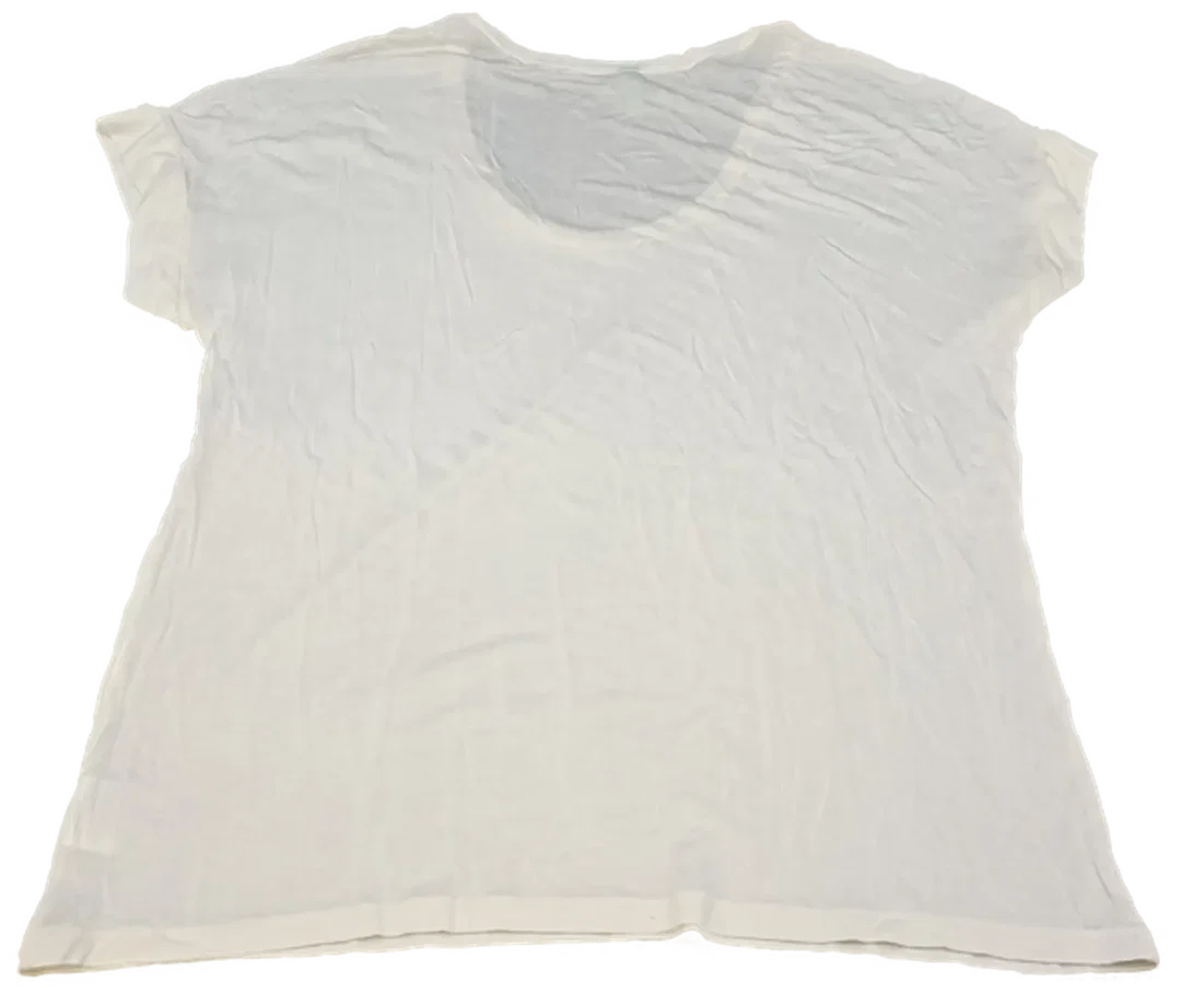 United Colors of Benetton Kindershirt weiß Gr. L/G – Bild 2