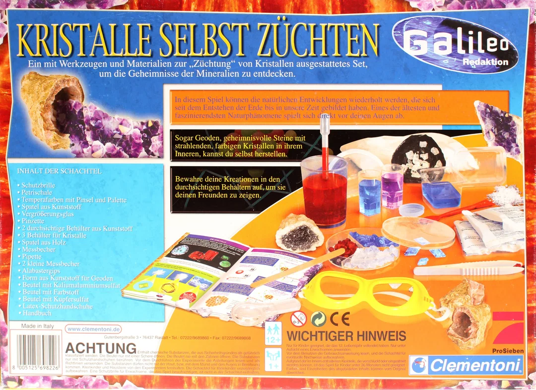 🔮 Kristalle selbst züchten – Galileo Redaktion – Experimentierset (Deutsch) – Bild 3
