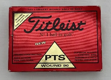 Vintage - Titleist PTS Wound 90 Golfbälle - Bild 1