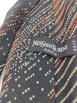 Yves Saint Laurent Herren Krawatte mehrfarbig Vintage - Bild 3