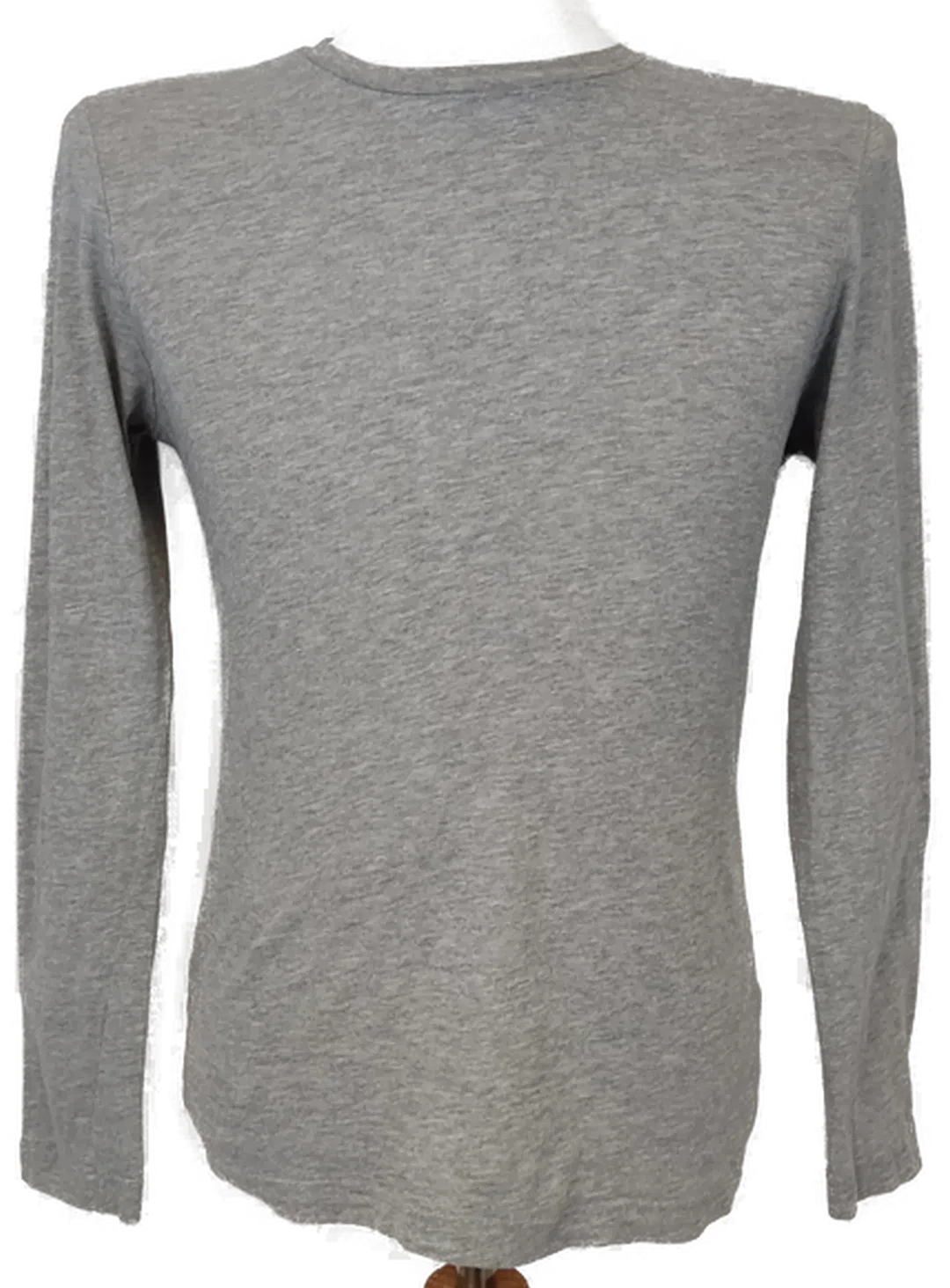 H&M LOGG Herren Langarm Shirt grau - Gr. S/EUR 46 - Bild 1