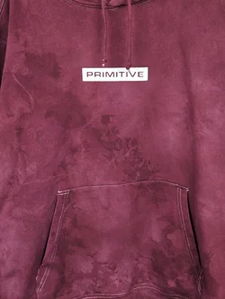 Primitive Skateboarding Herren Hoodie, rot - Gr. M - Bild 3