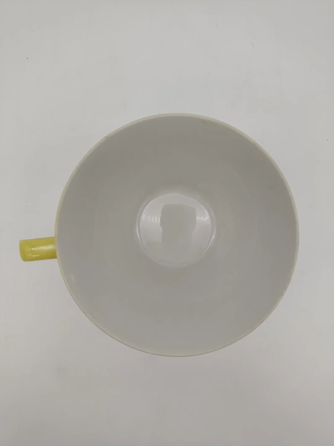 Lilien Porzellan Teetasse Gr. 22, gelb – Bild 4