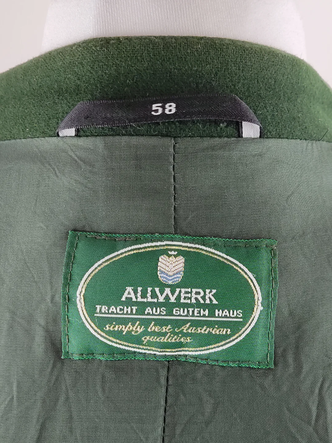 Trachtenjacke Größe 58 | Traditionsstück – Bild 4