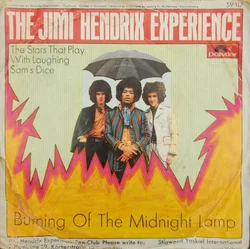 Single Vinyl Jimi Hendrix "The Jimi Hendrix Experience Burning Of The Midnight Lamp" 