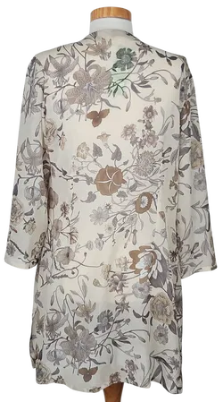 INDIA Damen Cardigan, beige - Gr. M  - Bild 2