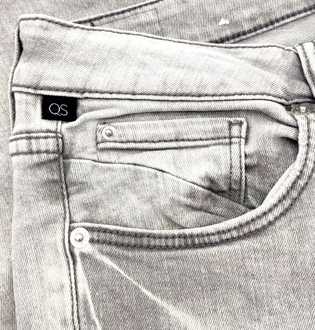 QS by s. oliver Herrenjeans, grau - Gr. 56 – Bild 3