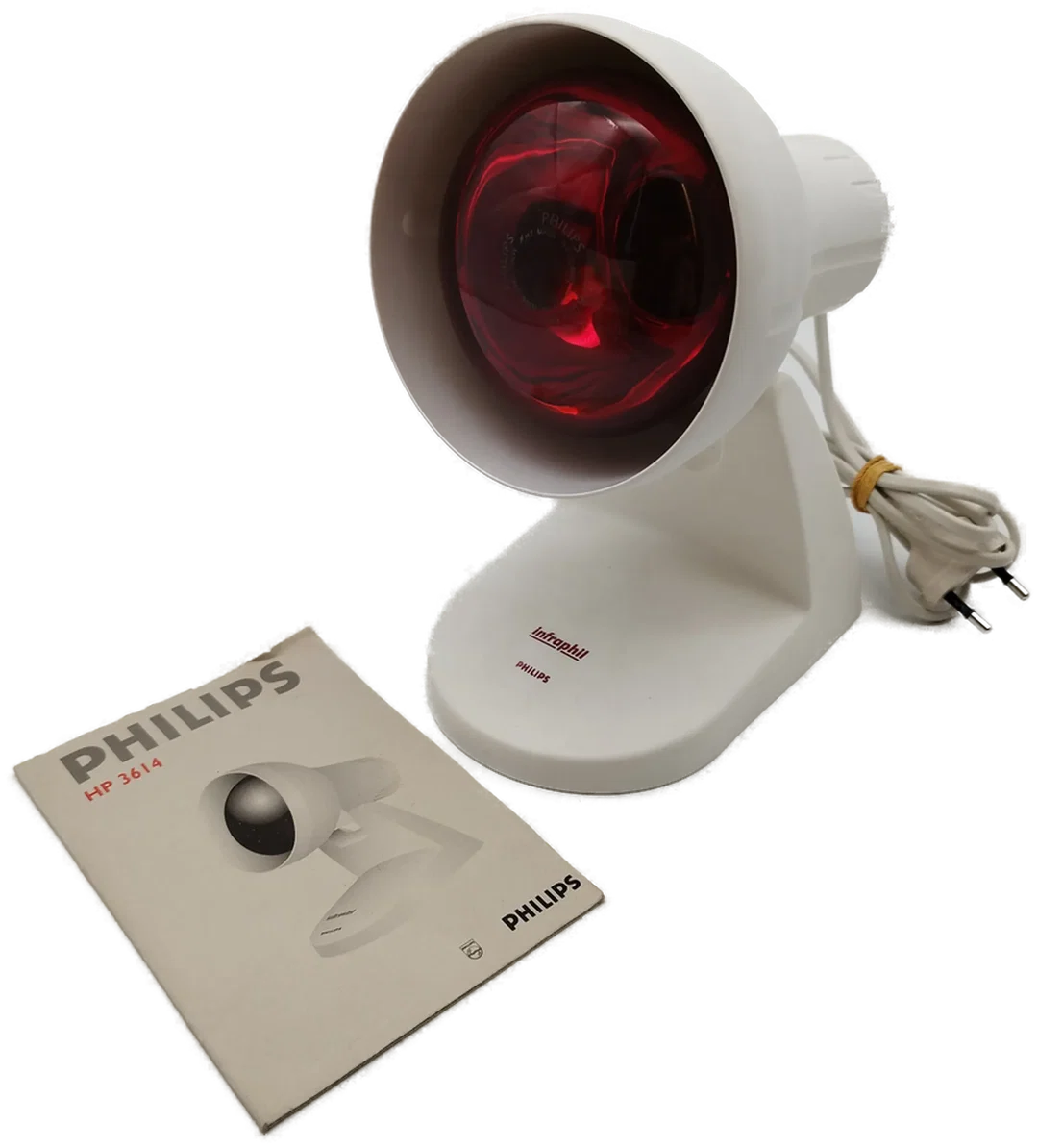 Philips Infraphil HP 3614 - Infrarotlampe / Gegen Muskelschmerzen und Erkältungen – Bild 2
