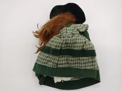 Vintage Porzellanpuppe mit Stoffkörper ca 36cm ohne Porzellanfüße - Bild 3