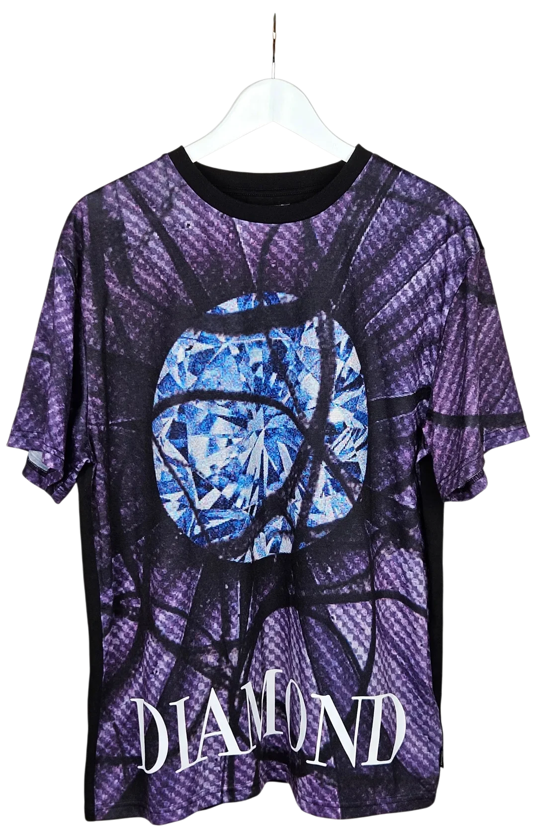 Diamond Supply Co. Herren T-Shirt, schwarz/violett - Gr. L - Bild 1