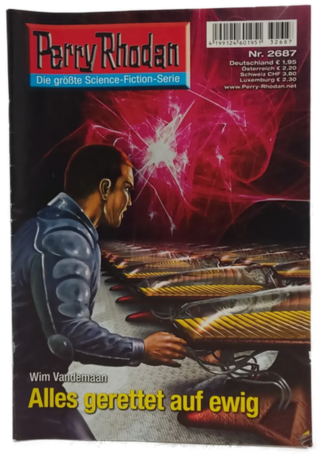 Romanheft Perry Rhodan Alles gerettet auf ewig Erstauflage Nr.2687 - Bild 2