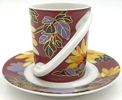 Rosenthal Studio-Line „Cupola“ Espresso-Sammeltasse Nr. 20 - Gisela Müller-Behrendt – Vorschau 2