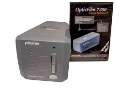Plustek OpticFilm 7200 Dia- und Negativscanner mit Originalkarton – Vorschau 1