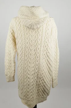 ARAN MOR IRELAND Wolljacke - Gr. L / 100% Schurwolle – Vorschau 3