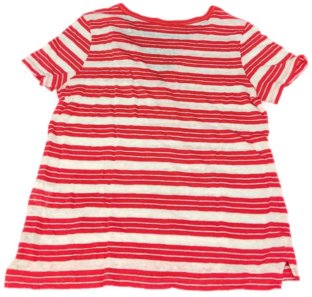United Colors of Benetton Kindershirt rot/weiß Gr. XS/ECH – Bild 2
