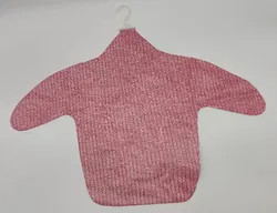  Aufblasbarer Oberteilaufhänger, rot/weiß gemustert - Bild 2