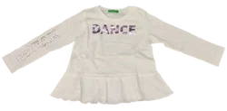 United Colors of Benetton Kindershirt weiß Gr. 90