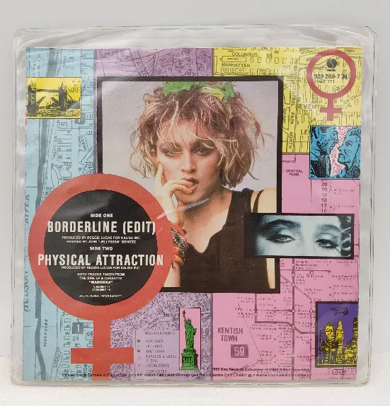 Single Langspielplatte - Madonna - Borderline – Bild 3