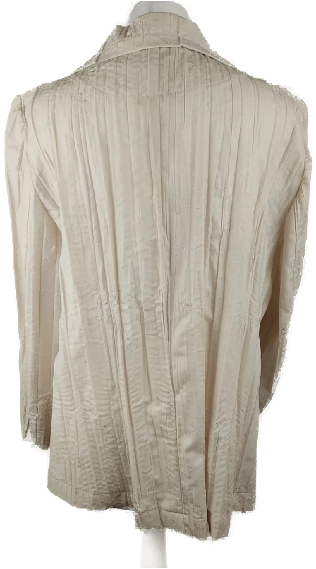 Sonstige Damen Blazer Beige Baumwolle Bestickt | Sommerleicht – Bild 3