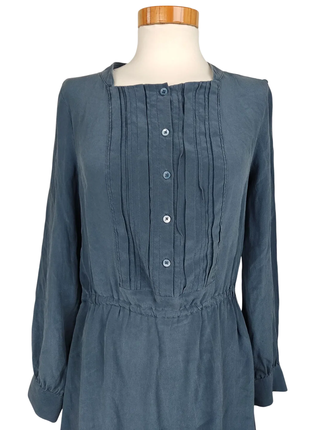 SEE BY CHLOE Damen Midikleid, petrol - Gr. XS  – Bild 4
