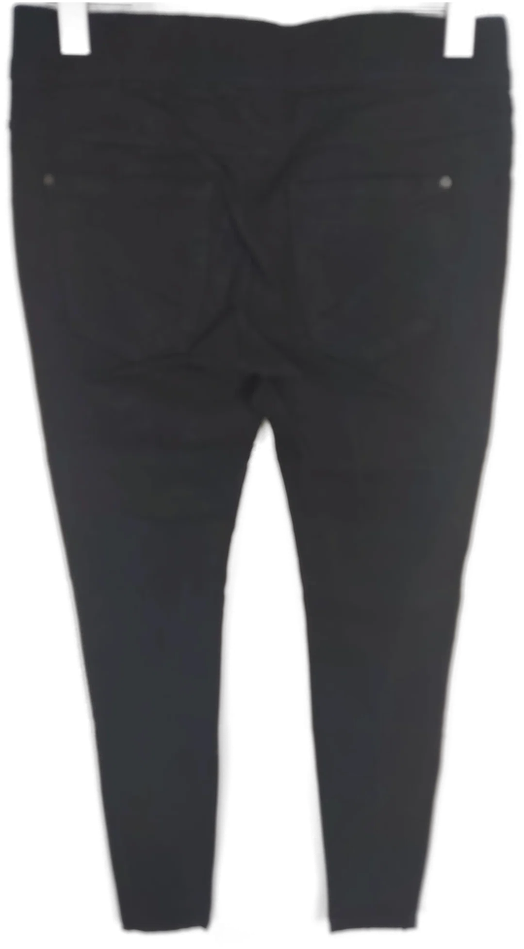 AMISU Damen Stretch-Jeans mit Gummizugbund in Schwarz, Größe 44 – Bild 2