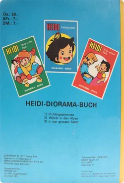 Buch Heidi Diorama 1 – Frühlingsstimmen (1977) - Bild 2