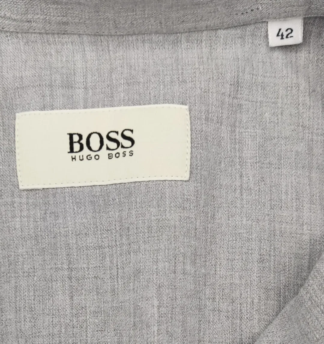 Boss Herren Hemd grau Gr. 42 – Bild 4