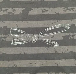Ichi Gestreiftes Oberteil mit Libellen-Design - Größe M, 65% Polyester, 35% Baumwolle - Bild 4